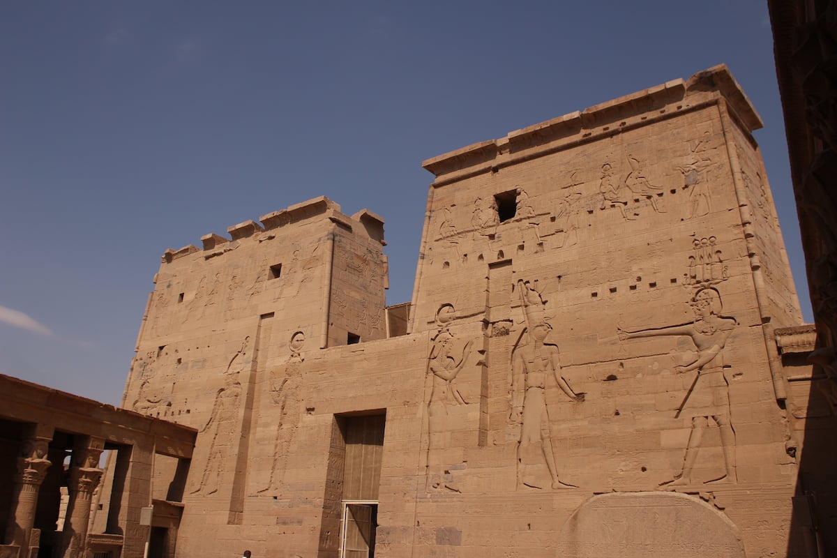 Temple of Isis in Philae, Aswan, Egypt