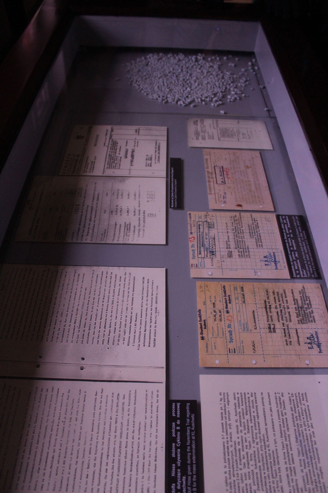 Zyklon B and several documents