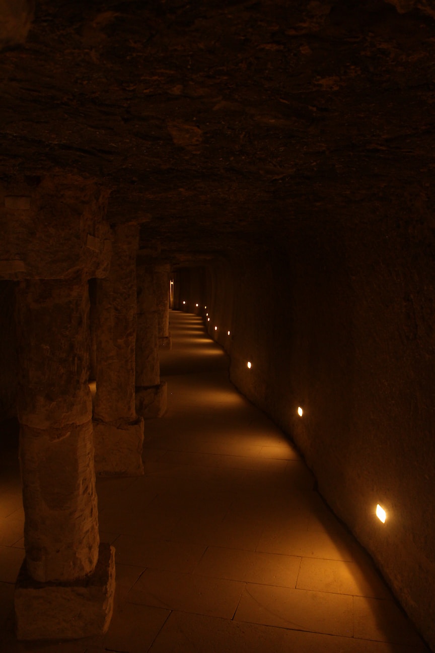 Corridor inside Djoser Pyramid