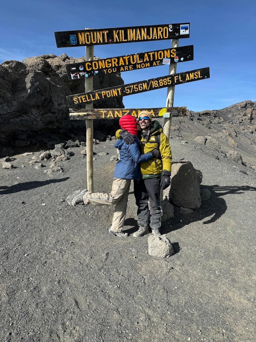 Stella Point — only 1 hour to get to the peak