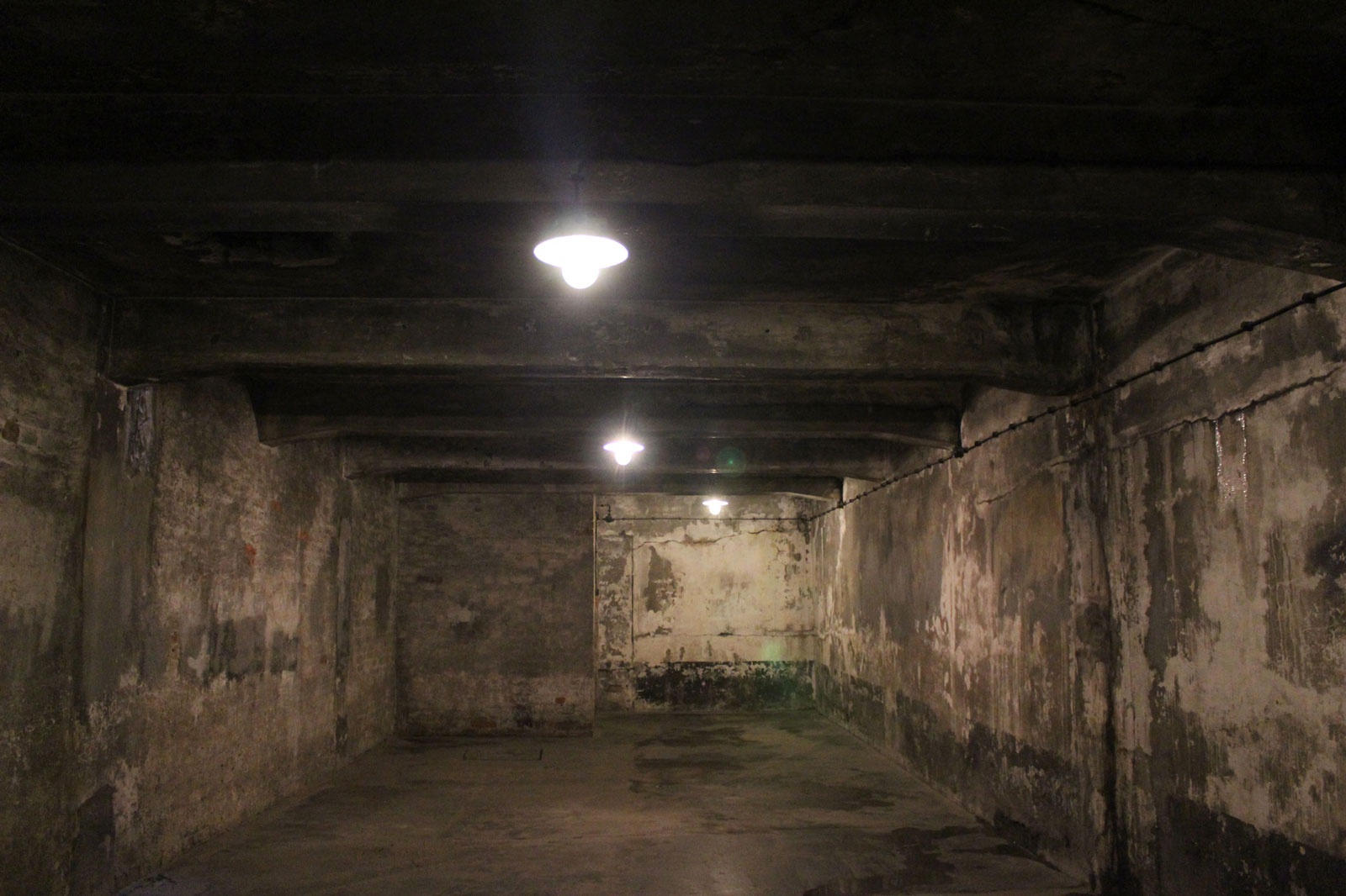 Gas chamber, reconstructed